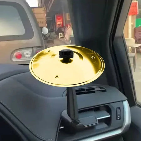 Musical Saucer Car Crash Cymbal &ndash; Mini Clip On Vent Drum