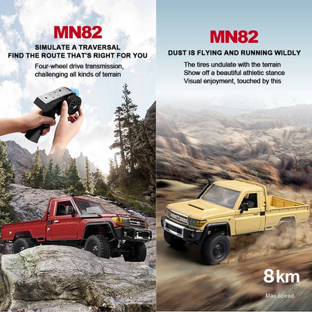 ZWN MN82 MN82S LC79 1/12 RC Pickup Truck - Off Road Capable