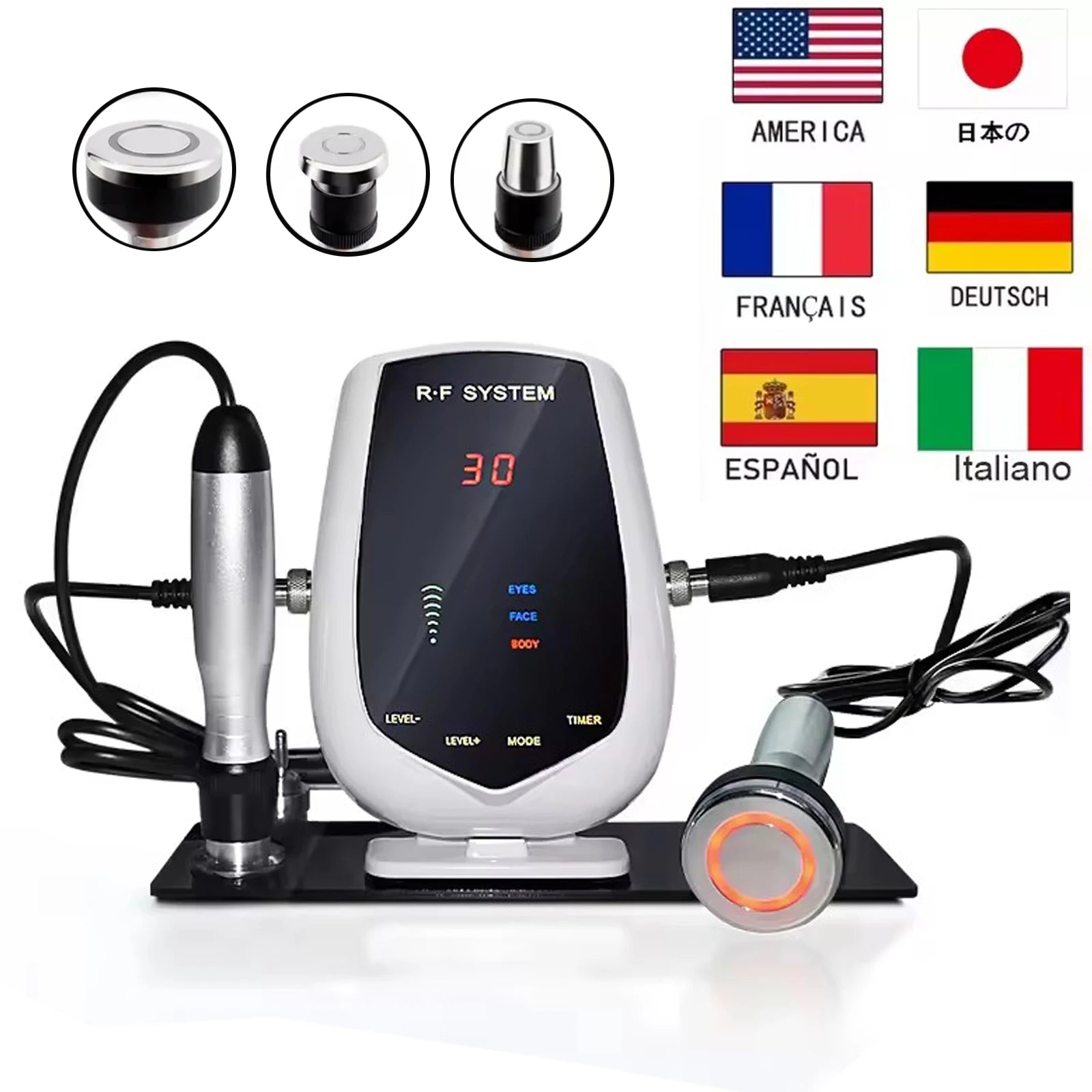 5MHz 3-In-1 RF Tripolar Face Eye Body Lifting &ndash; RF Lift