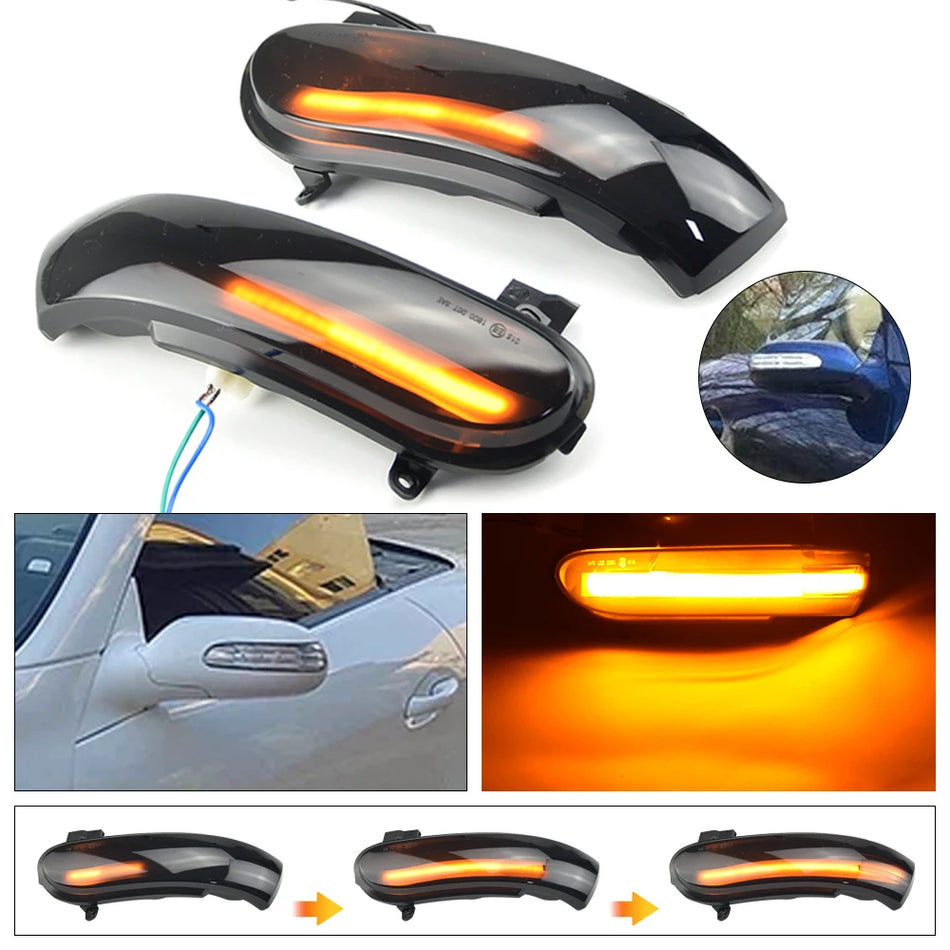Luces de Señal de Giro LED Dinámicas para Mercedes-Benz SLK SL R171 W171