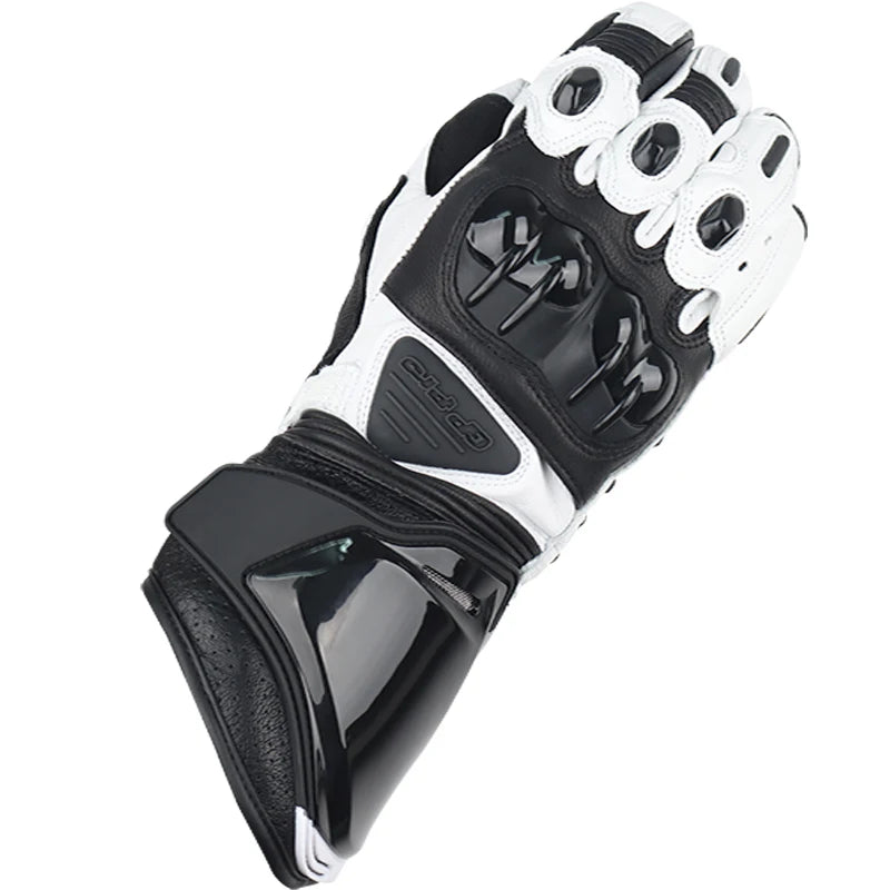 Two-X GP Pro Leather Motorcycle Racing Gloves - Full Finger, Unisex 04 / XXL