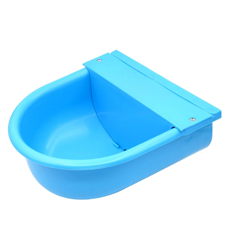Automatic Cattle Goat Water Drinker Bowl &ndash; With Float Valve Sky blue