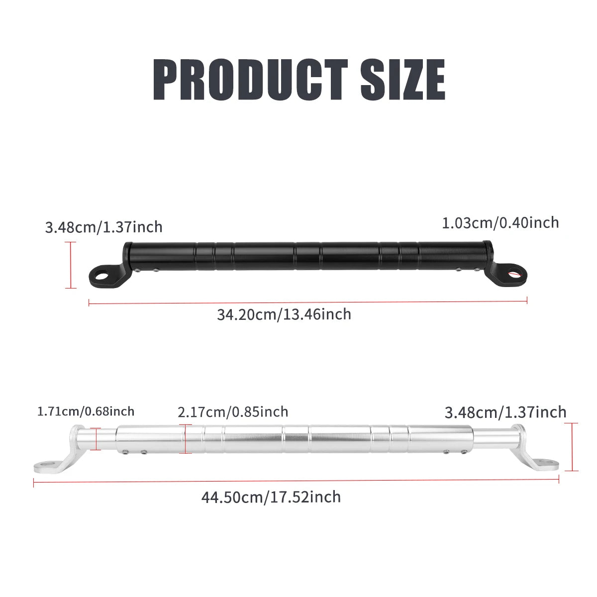 Universal Multifunction Motorcycle Balance Bar &ndash; Length Adjustable Aluminum Alloy Design