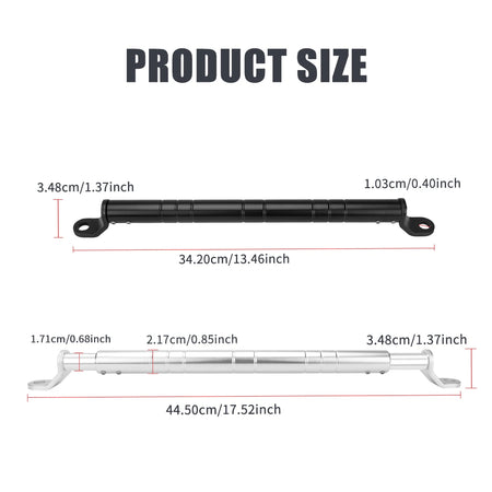 Universal Multifunction Motorcycle Balance Bar &ndash; Length Adjustable Aluminum Alloy Design