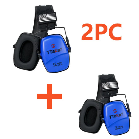 New Electronic Shooting Earmuffs - Noise Reduction 2PC 4
