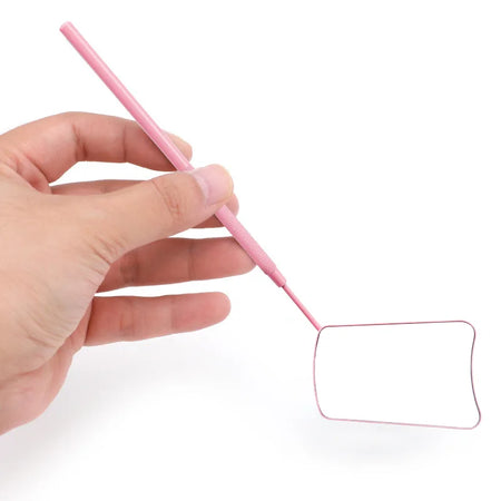 Portable Stainless Steel Grafting Eyelash Extension Checking Mirror