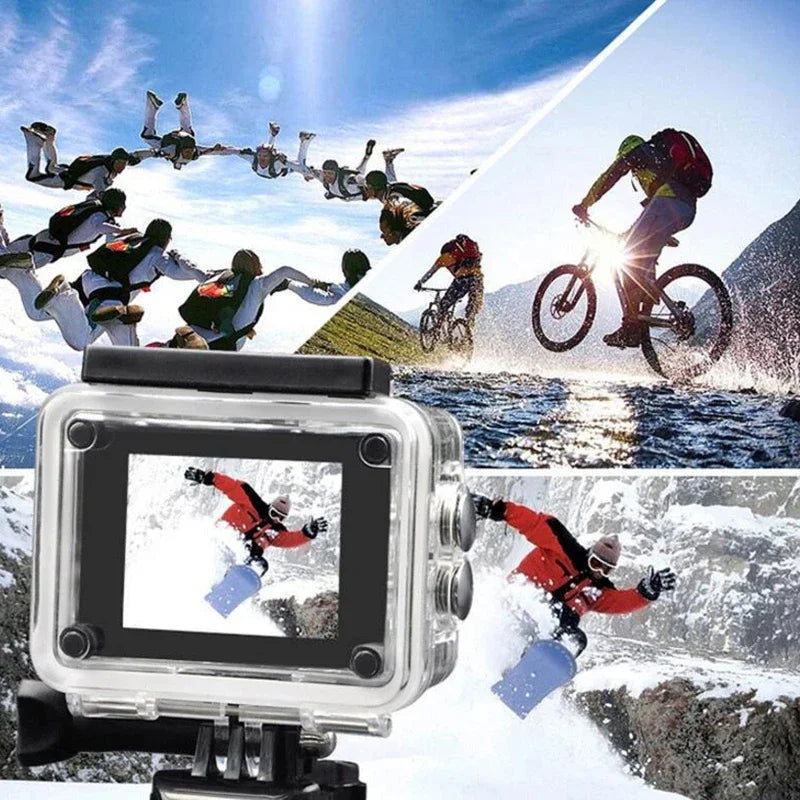 4K Action Camera &ndash; Waterproof With 170 Degree Field Of View