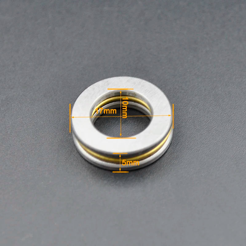 F10-17M Thrust Bearing 10x17x5mm &ndash; Compact Planar Design