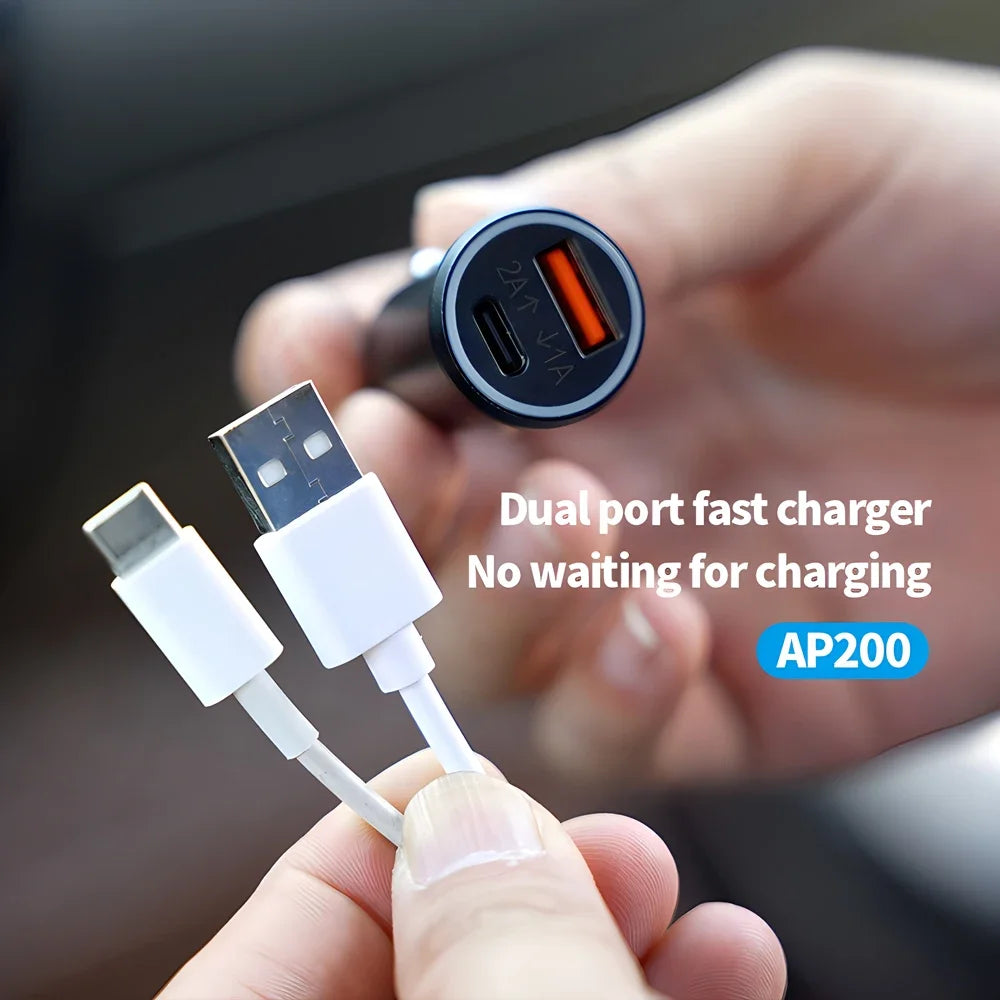 AKAMATE Car Charger USB C QC3.0 582403 &ndash; 20W Fast Charge