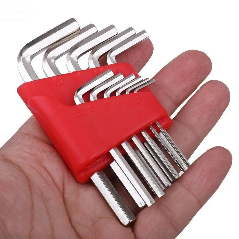 5/8/11 Pcs Metric Allen Wrench Set - Short Arm Vehicle Repair Tool
