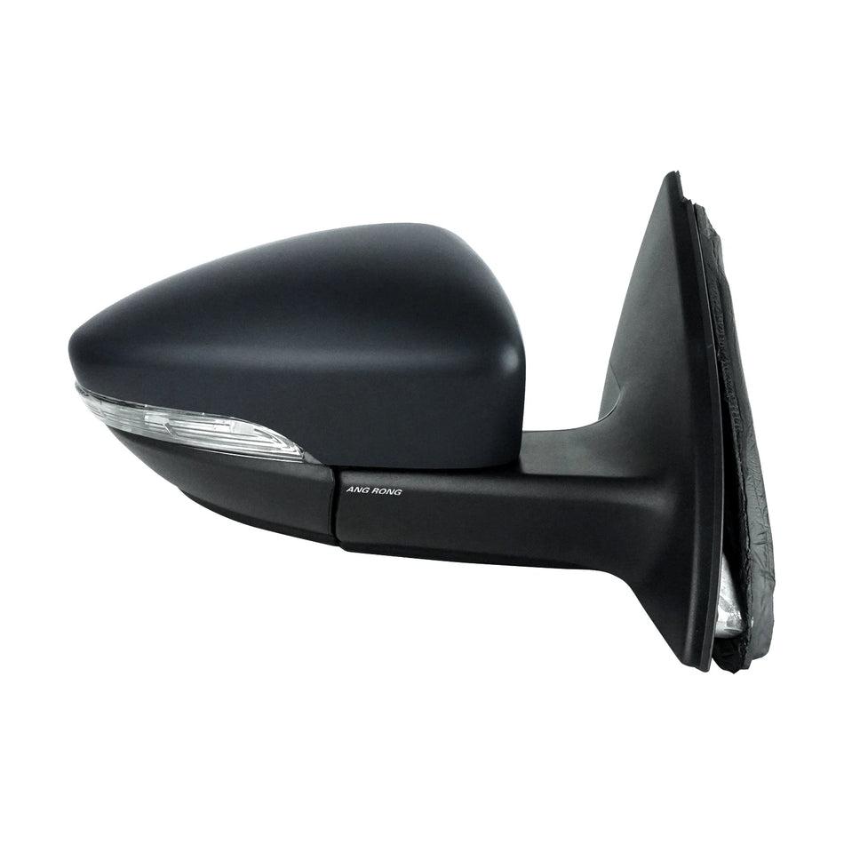 VW Passat B7 Electric Heated Wing Door Mirror Assembly, Right Side, Primed