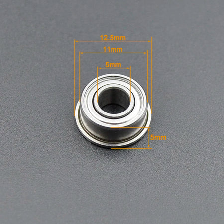 Miniature Flanged Bearings 682-689 &ndash; Chrome Steel Bearings F685ZZ 5x11x5mm / CHINA / 10Pcs