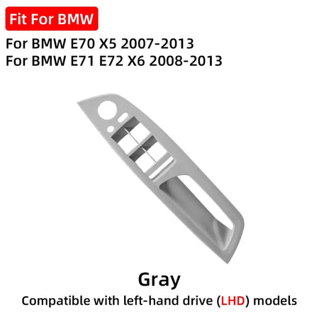 E70 E71 LHD RHD Car Interior Door Pull Handle Inner Armrest Panel Trim Cover Replacement For BMW X5 X6 E70 E71 E72 2007-2013 by InterCyprus Trading Ltd
