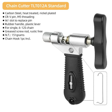 Deemount Bike Chain Breaker &ndash; Durable Carbon Steel Construction TLT012A / CN