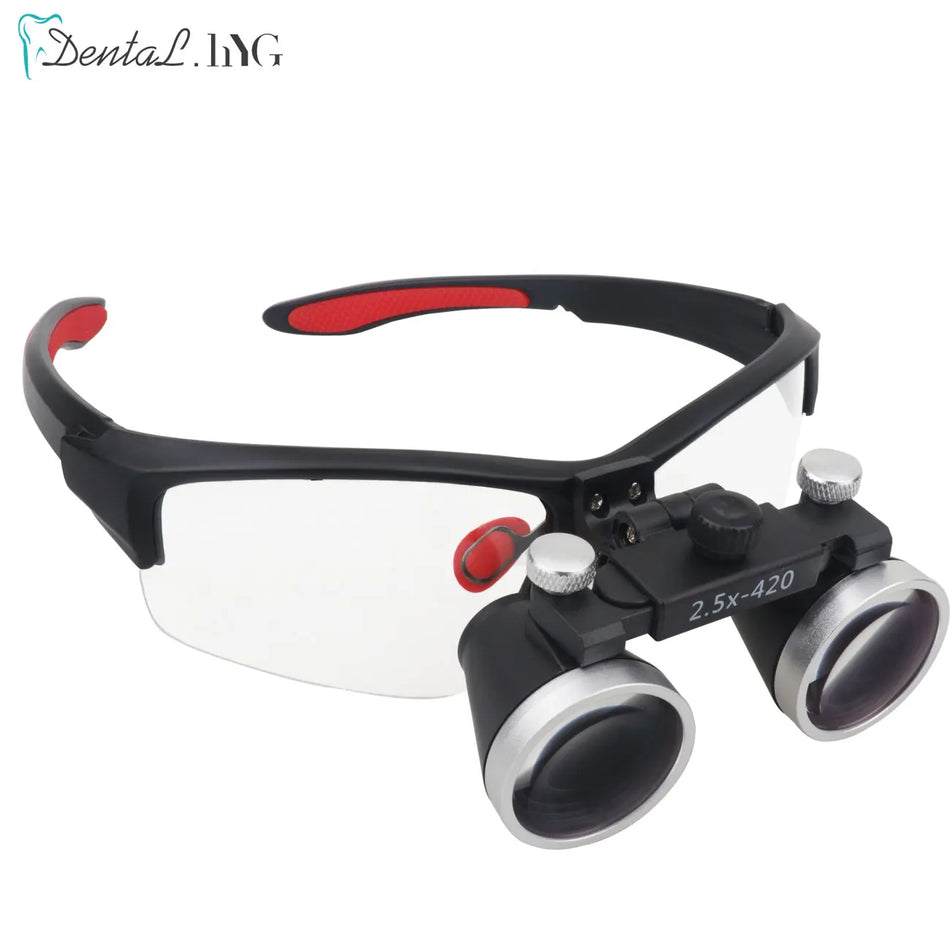 Dentistry Binocular Magnifier 2.5X 3.5X Loupes &ndash; Ultralight
