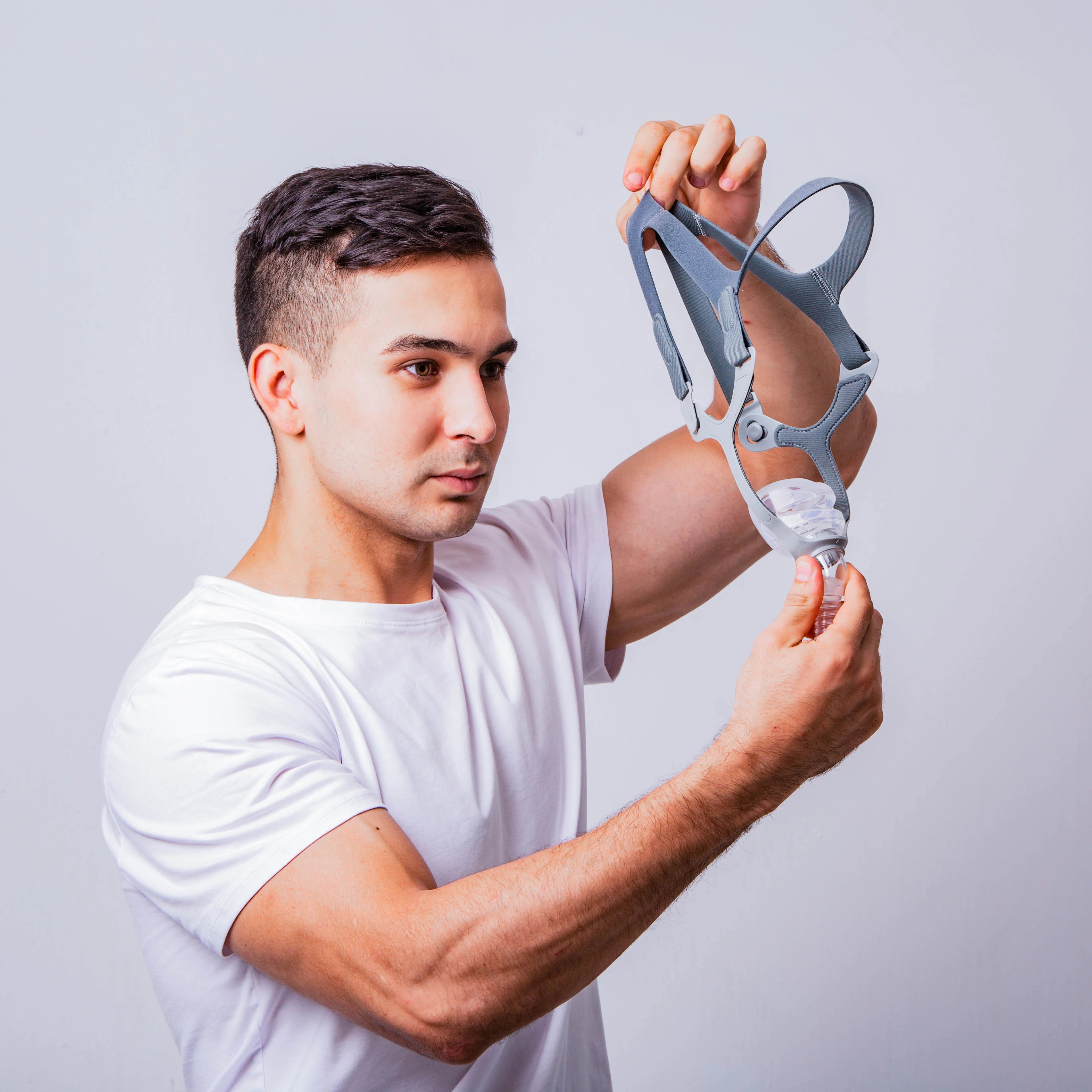 BMC N5AH Nasal Mask &ndash; Headgear Included for CPAP Travel