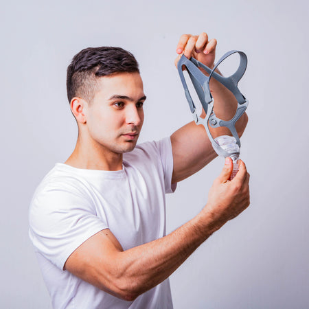 BMC N5AH Nasal Mask &ndash; Headgear Included for CPAP Travel