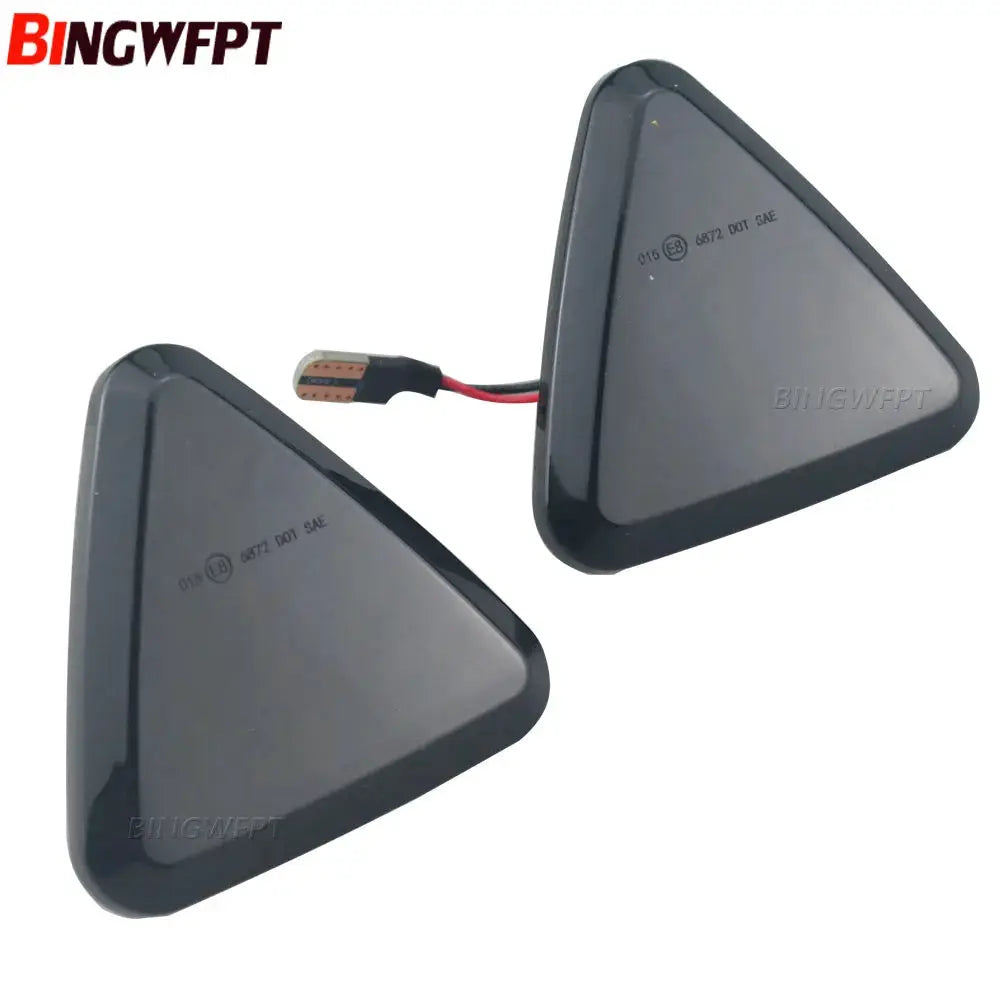 2X Dynamic LED Flowing Turn Signal Side Fender Marker Indicator Light Blinker Repeater Lamp For RENAULT KANGOO II 2008-2013 by InterCyprus Trading Ltd