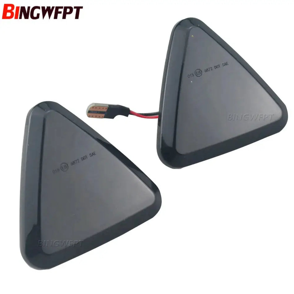 2X Dynamic LED Flowing Turn Signal Side Fender Marker Indicator Light Blinker Repeater Lamp For RENAULT KANGOO II 2008-2013 by InterCyprus Trading Ltd
