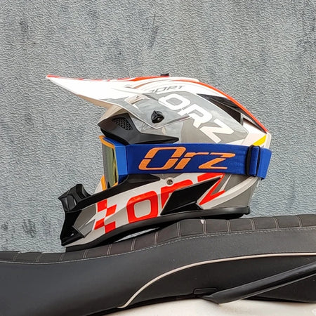 ORZ Off Road Helmet - Unisex Full Face Safety DOT Approved