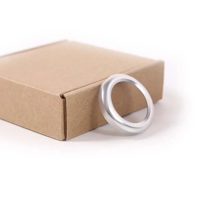 2003 till 2007 Hummer H2 aluminiumlegering röd och silver tändningsnyckel låsring dekorationsring inredningslist