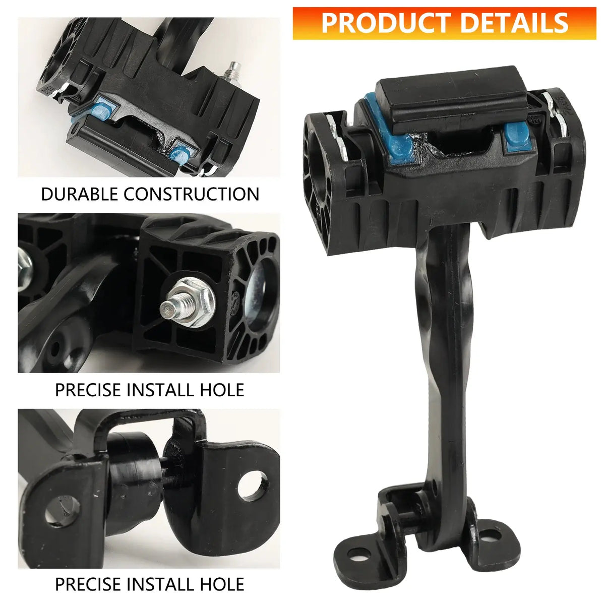 Car Door Limiter Door Hinge Check Strap Front Left / Right For Peugeot Boxer Gitroen Fiat Ducato 1358220080 9181N9 1358220080 by InterCyprus Trading Ltd