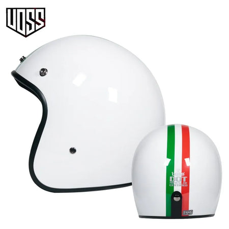 OrzChoice Retro Open Face Helmet &ndash; DOT Approved Open Face