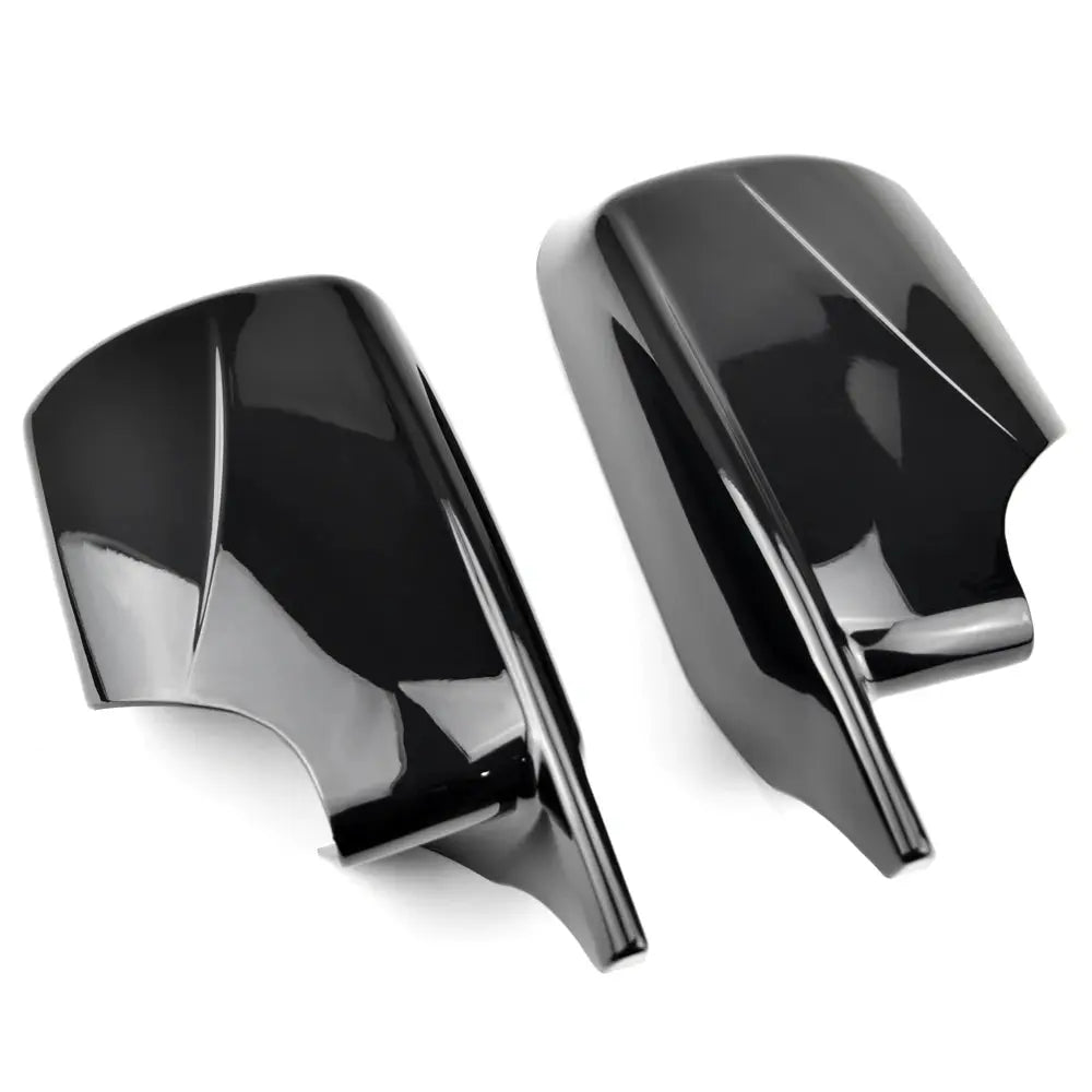 Black Side View Mirror Cover Caps for BMW E46 E39 Sedan by InterCyprus Trading Ltd