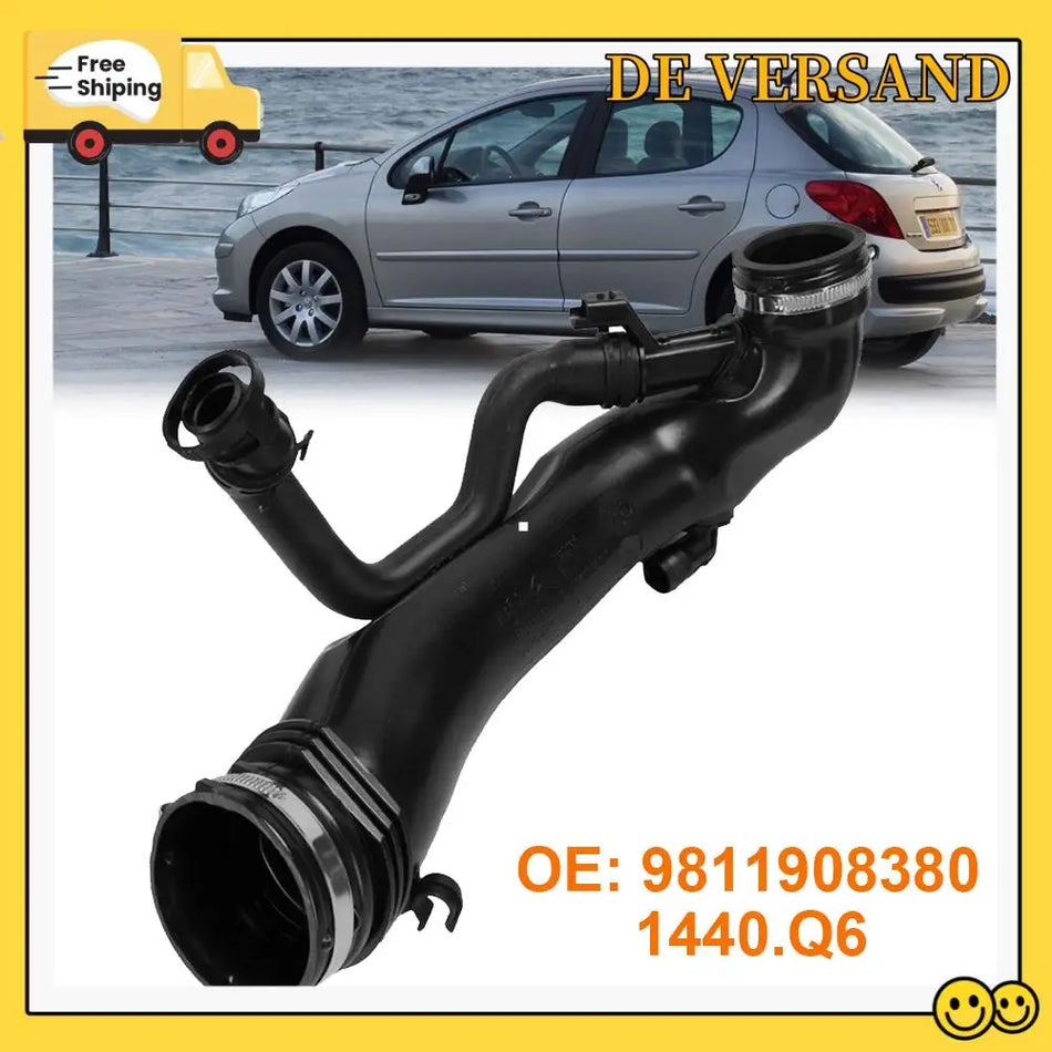 Laddluftslang för Peugeot 207 308 508 RCZ OE 9811908380