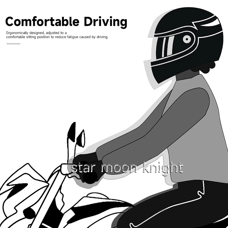 Adattatore di estensione morsetto manubrio BMW R1300GS con rialzi offset in alluminio