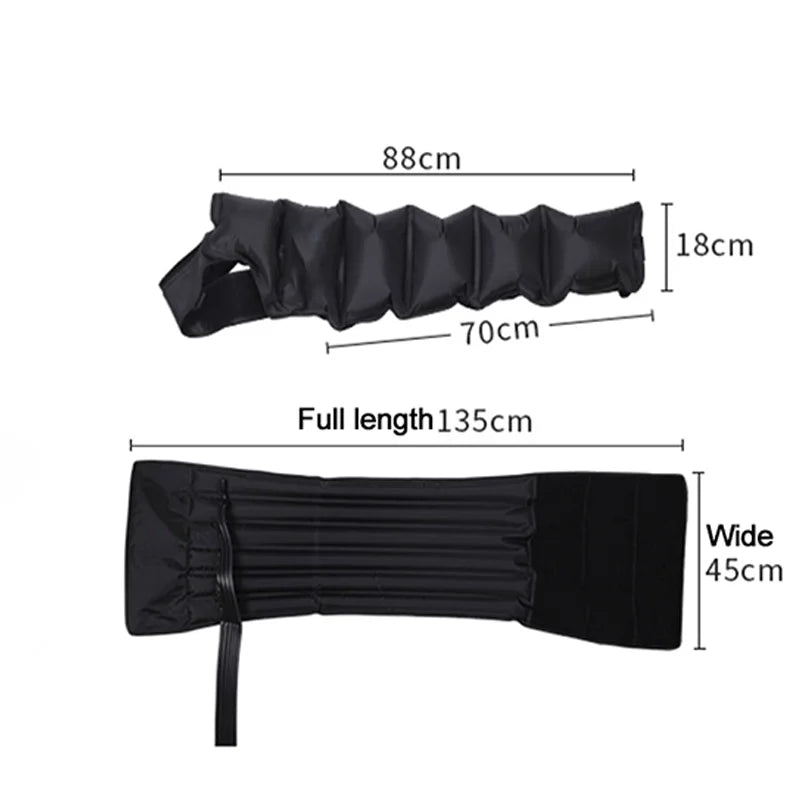 6 Airbag Leg Massager &ndash; Separate Accessory Without Host Arm and Belt