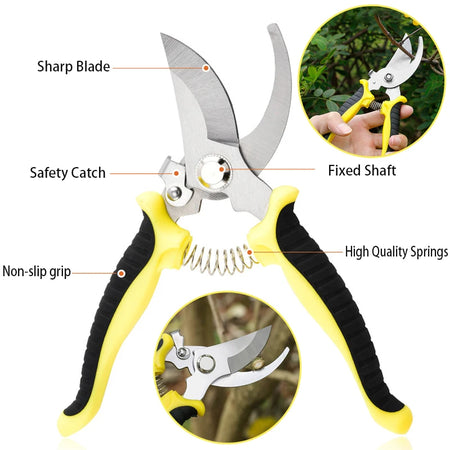3Pcs Multifunctional Stainless Scissors Pruner Tool &ndash; Sharp