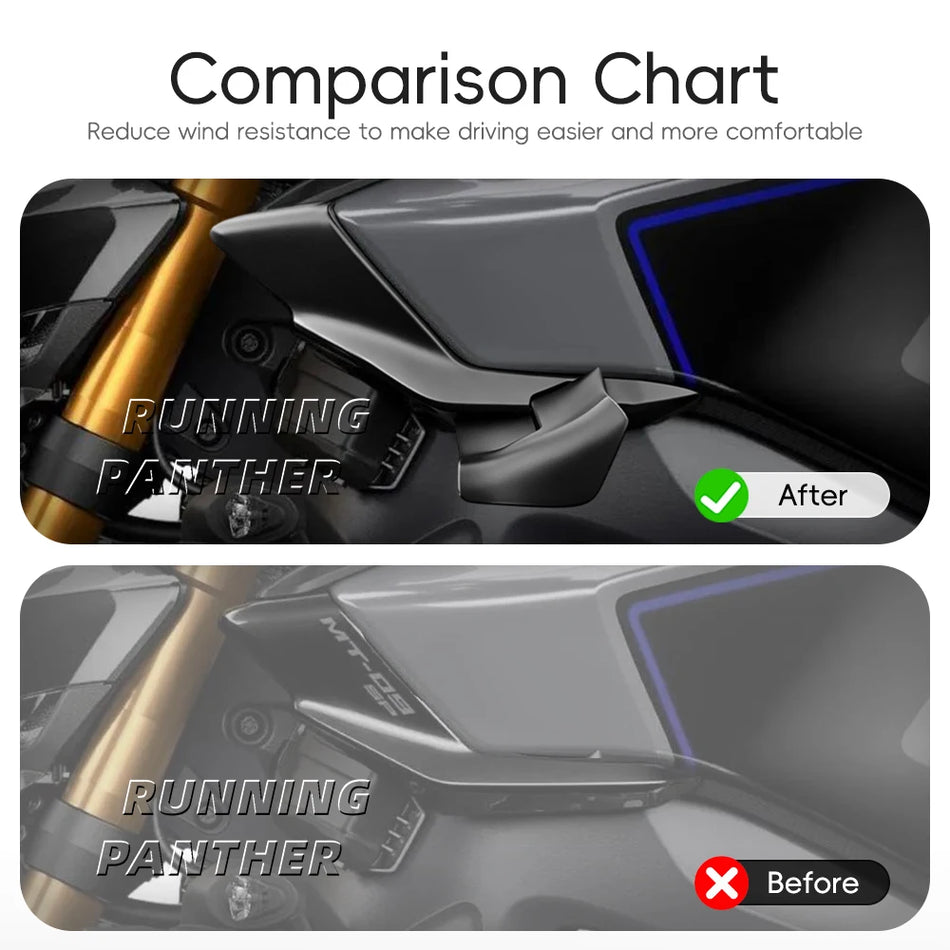 R sānu spoileris spārniņš Yamaha MT-09 SP 2024-2025