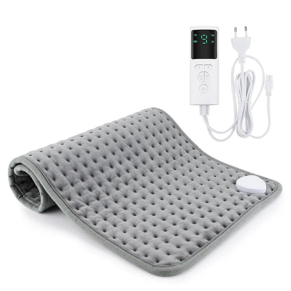 AFDEAL Heating Pad 60x30cm - Remote Controlled Heating Light Grey / US