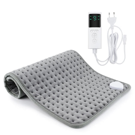 AFDEAL Heating Pad 60x30cm - Remote Controlled Heating Light Grey / US
