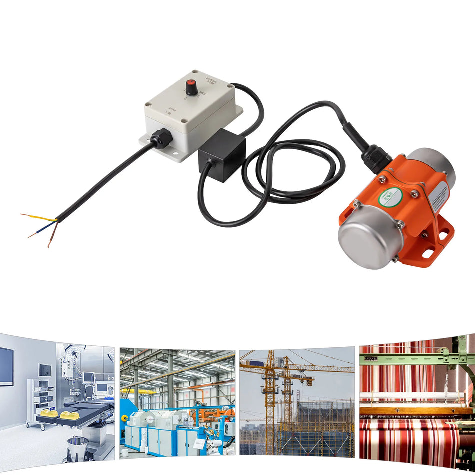 Motore Elettrico a Vibrazione HY-0.1 30W 3000RPM – Impermeabile alla Polvere