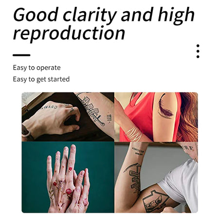 Tattoos Transfer Paper A4 &ndash; Waterproof Tattoo Sheets