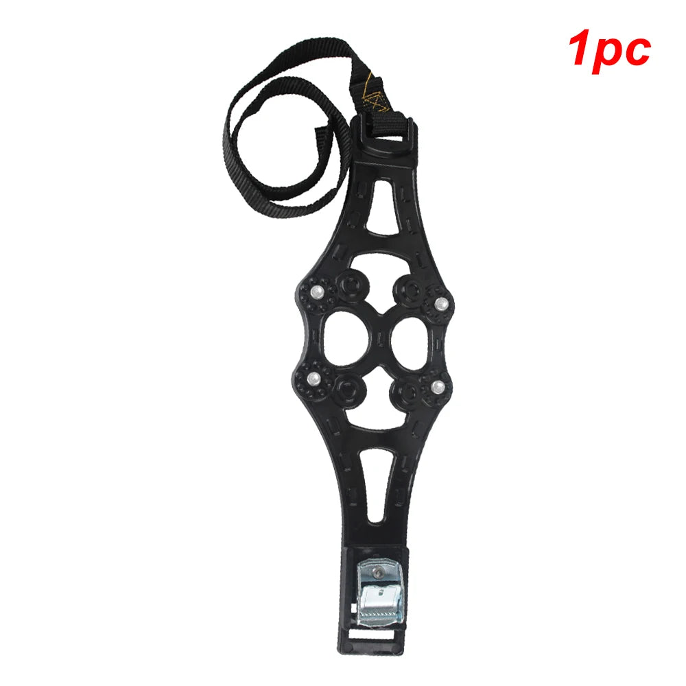 Car Snow Chains Anti-Skid Dual Buckle TPU &ndash; Strong Traction 1PC BLACK