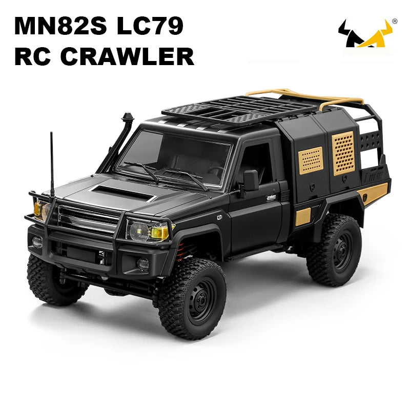 MN82S RC Crawler 1/12 Scale LC79 - 4WD Offroad Climber