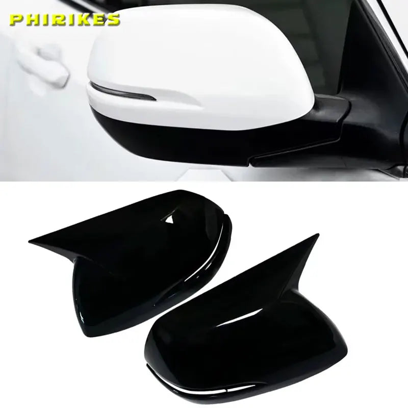 Ragų formos anglies pluošto veidrodžių dangteliai Honda CRV 2017 2020