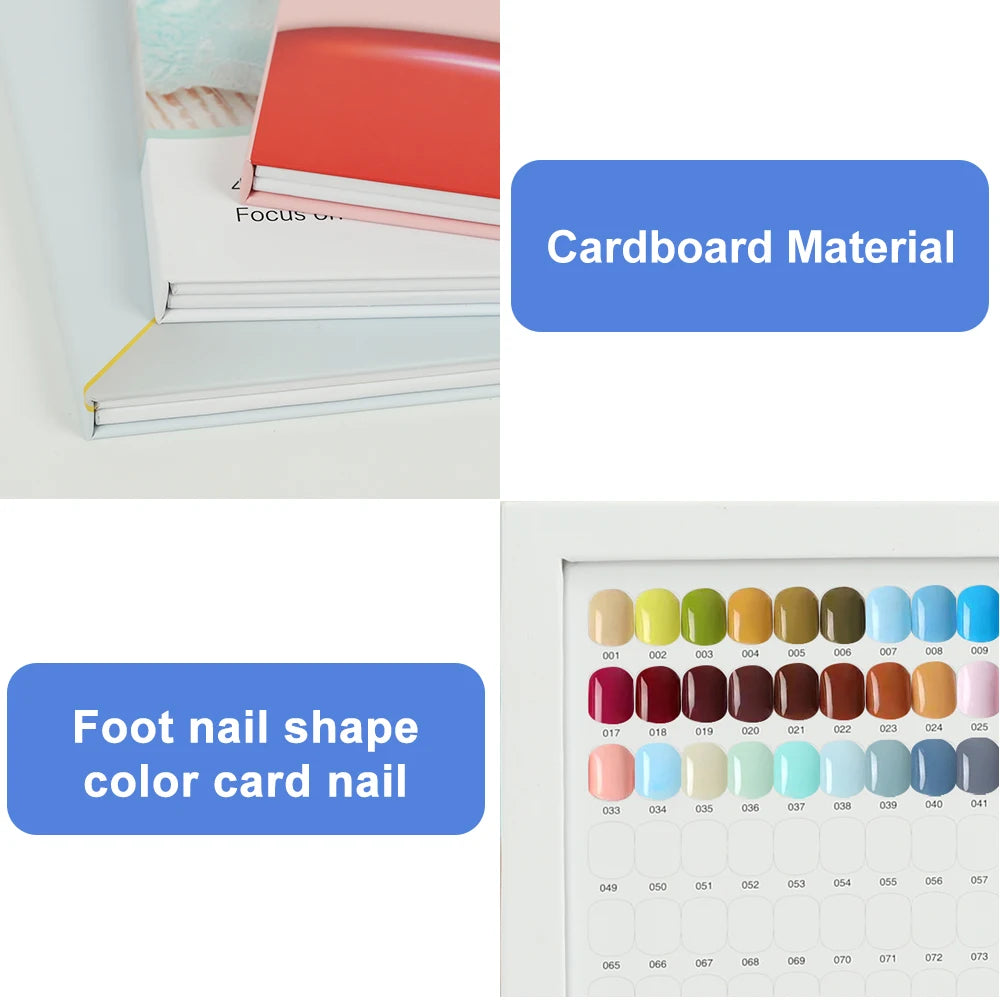 P-SB10-480 Nail Color Display Shelf &ndash; Nail Art Sample Book