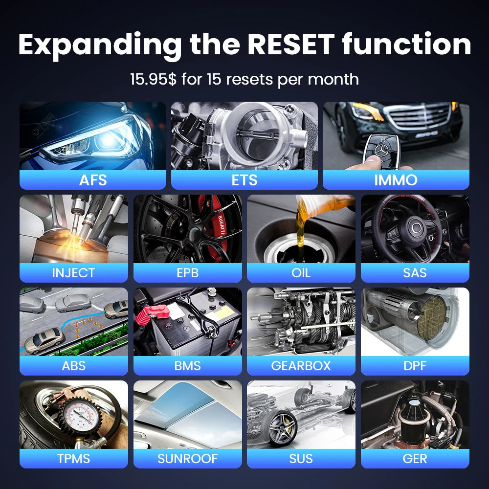 MUCAR BT200 LITE OBD2 Bluetooth Scanner &ndash; Full Diagnostics