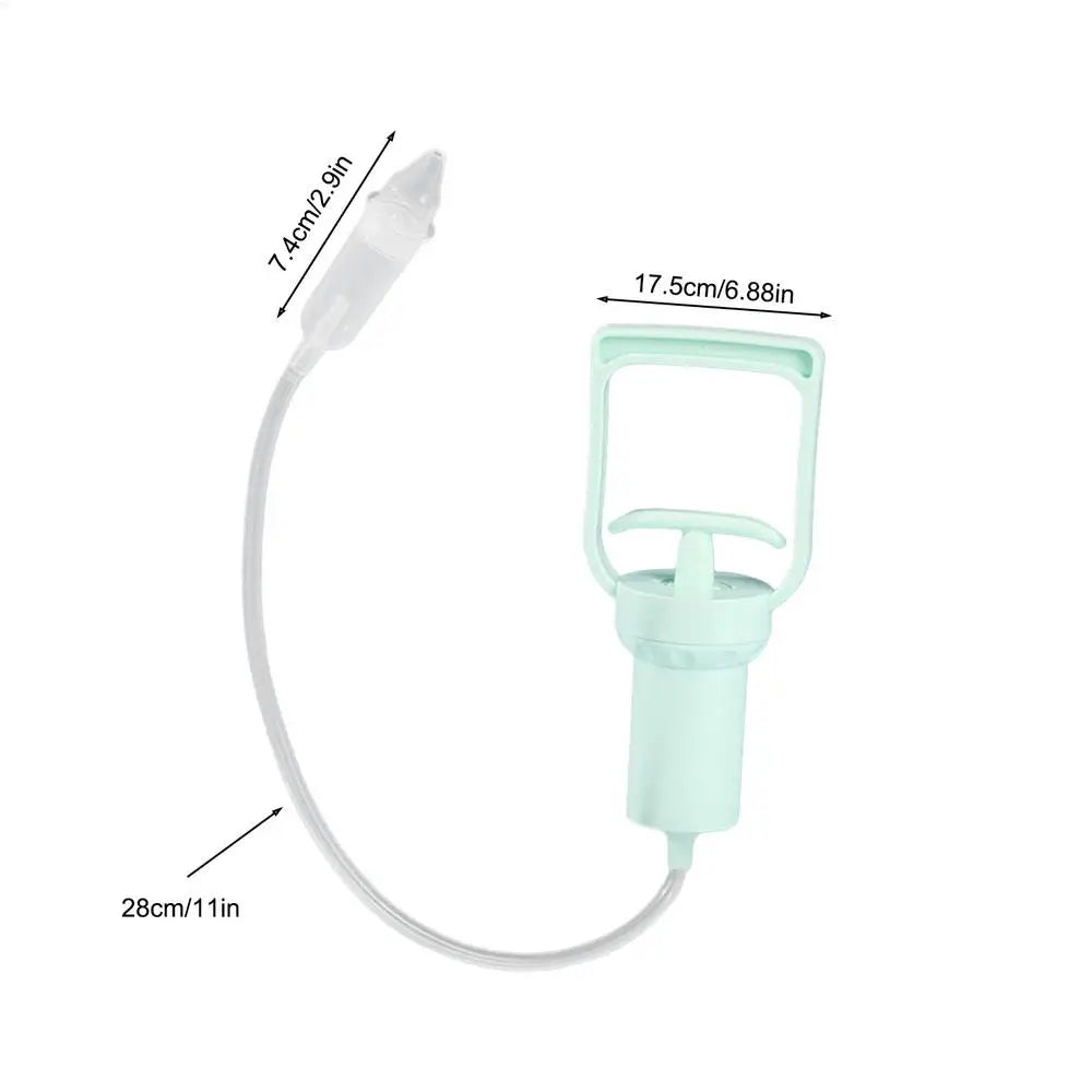 Baby Nasal Aspirator &ndash; Hand Pump Mucus Remover for Congestion Relief Green