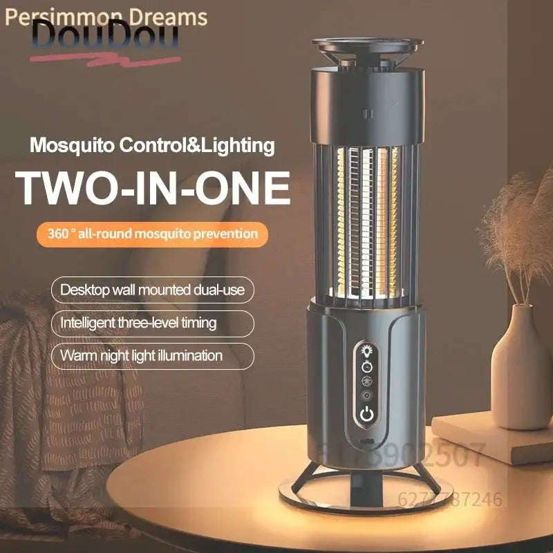 Electric Mosquito Lamp 2 In 1 &ndash; 2 In 1 Trap And Zapper