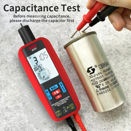 BSIDE A50 Infrared Thermometer Multimeter Rechargeable