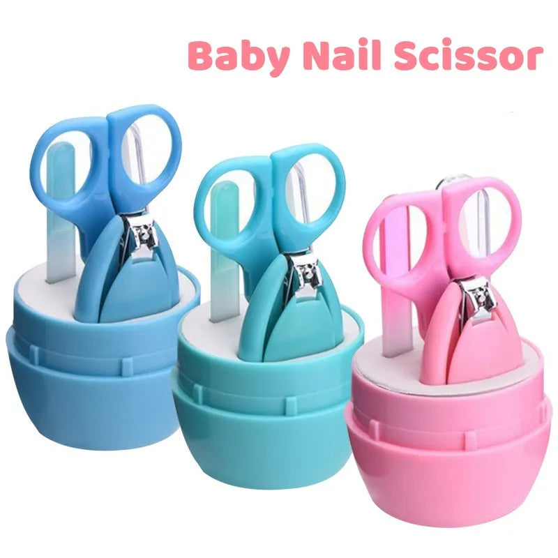 NoEnName_Null Baby Nail Care Kit &ndash; Safe Scissors and Clipper for Newborns to Kids