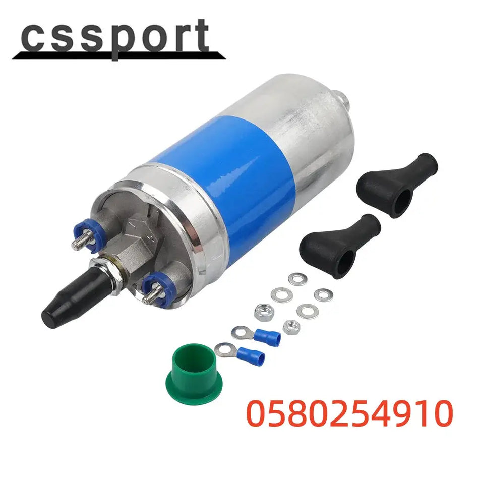 Electric Fule Pump With Install Kits For Audi Ford Mercedes Benz W123 W124 W126 0580254910 FP-1029-BL by InterCyprus Trading Ltd
