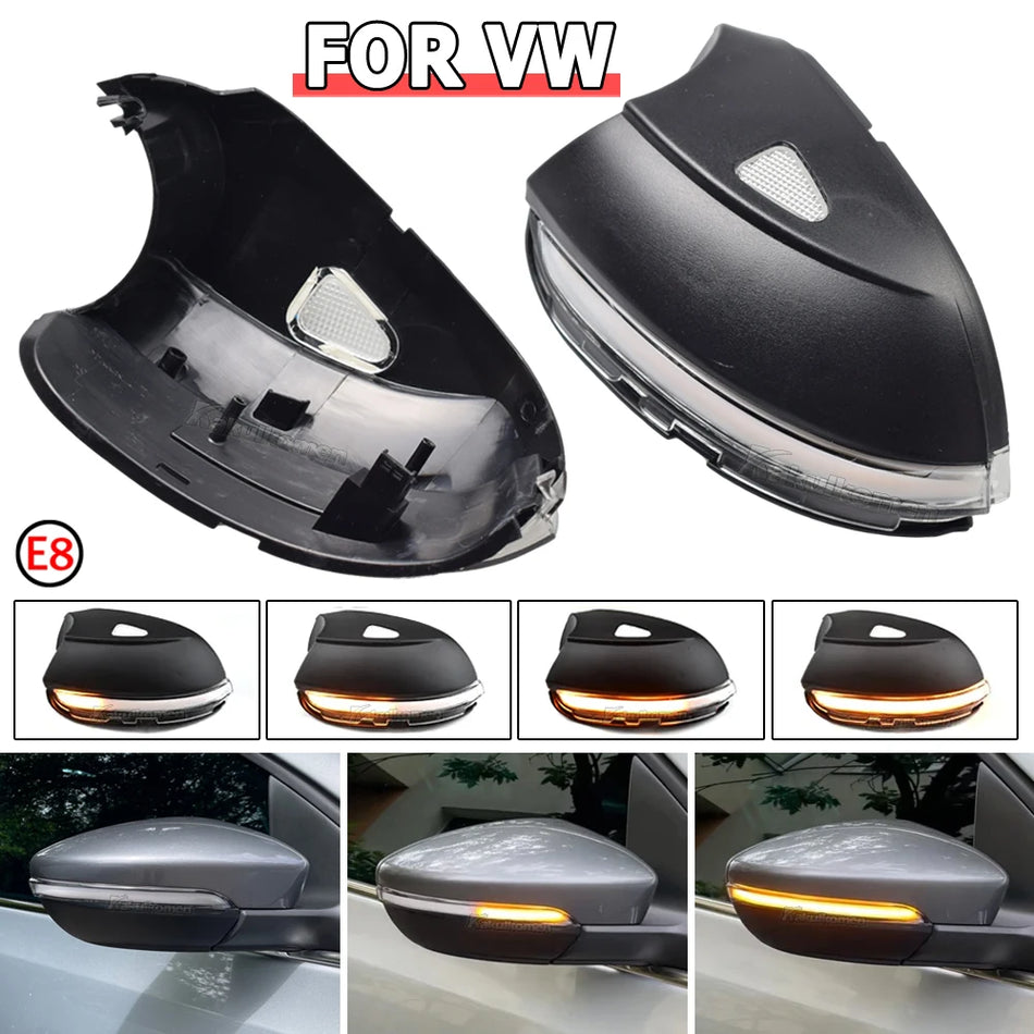 LED Dynaaminen Suuntavilkkuvalo VW Passat B7 CC Scirocco MK3 Jetta MK6 varten