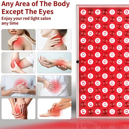 45W LED Red Light Therapy Panel Lamp - Skin Rejuvenation