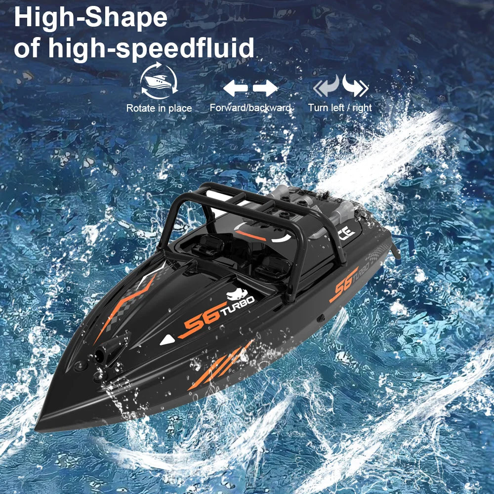 RC Boat High Speed Racing Ship - Turbojet Propulsion